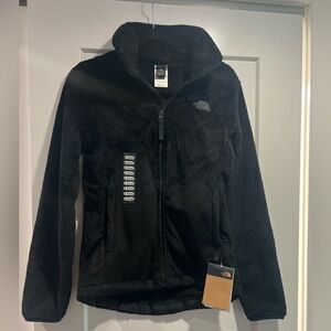NWT The North Face Black Plush fleece Jacket
